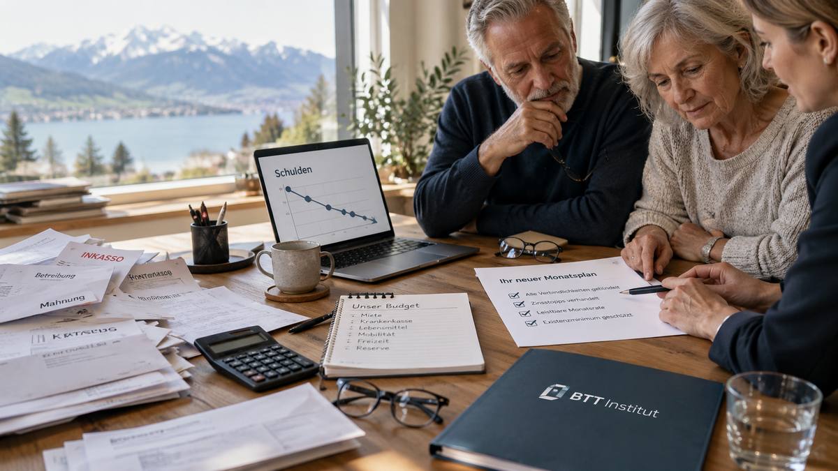 BTT Institut seriös oder unseriös? Paar prüft neuen Monatsplan zur Finanzsanierung
